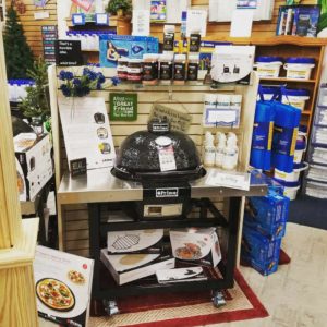 You can find the complete Primo Grill line at Illiana Backyard Fun! We also stock a long list of grilling accessories that pair perfectly with your backyard cooking space! Stop by our store located in Watseka, IL to browse our collection of Primo grills and accessories!