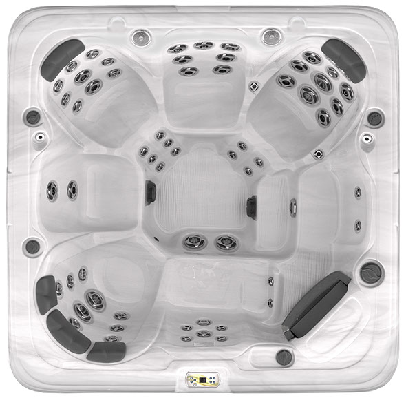 All of our Garden Leisure Spas are designed to provide the user with ample leg room and plenty of massage points. Garden Leisure Spas invests hours upon hours calculating the exact position for each of their rotating spa jets. Each spa jet is specifically placed to focus on unique massage points for optimum relaxation and pleasure.